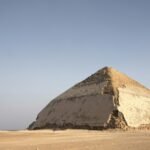 Bent Pyramid is located in Dahshur, part of the royal necropolis, and was built during the reign of Pharaoh Sneferu around 2600 BC
