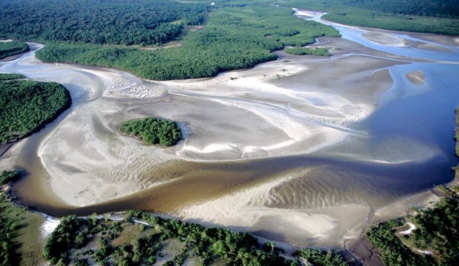 The Bissagos Islands,is a stunning archipelago off the coast of Guinea-Bissau. With over 80 islands, most of which remain untouched