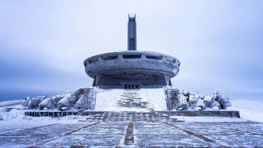 Located atop the windswept Buzludzha Peak, this relic from Bulgaria's communist past is both eerie and awe-inspiring.