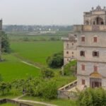 The Diaolou watchtowers, standing tall in Guangdong Province, China. Often overlooked by tourists, these watchtowers are remnants of a time when the region needed protection