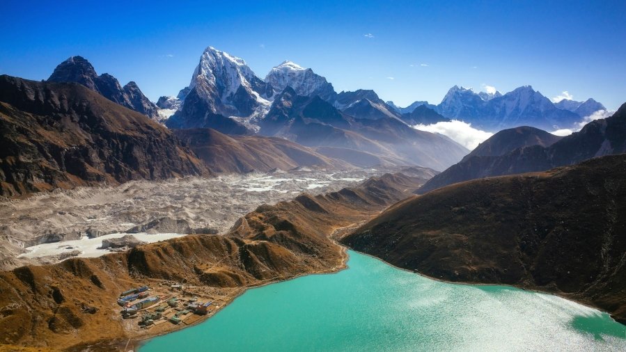 Gokyo Village offers travelers a peaceful escape into the breathtaking Himalayas of Nepal. Away from the busier Everest Base Camp