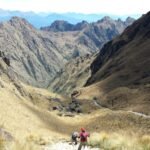 The Inca Trail, a 26-mile (42 km) trek through the Andes Mountains of Peru, is one of the world's most famous and rewarding hikes.