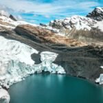 The Pastoruri Glacier sits at an impressive altitude of over 5,000 meters (16,000 feet), and while it's located in northern Peru