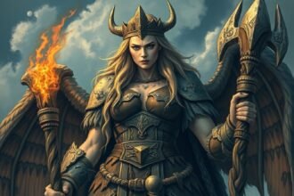 Angrboða, a name that strikes both fear and fascination in the annals of Norse mythology, is a powerful and enigmatic figure whose influence reaches far beyond her own story.
