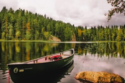 Nuuksio National Park, a haven for nature lovers and outdoor enthusiasts. This stunning wilderness area is packed with serene lakes, dense forests, and rugged cliffs